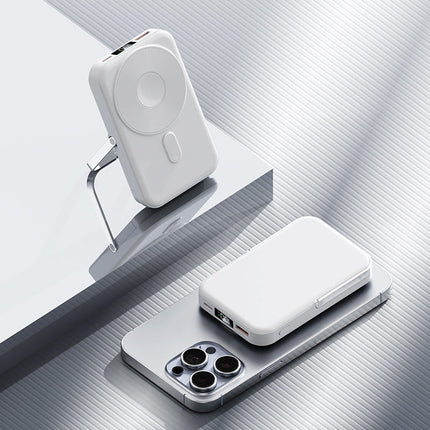 Portable Charger | Power Bank with Foldable Stand & Digital Indicator | Compact Design for On-the-Go Charging 3