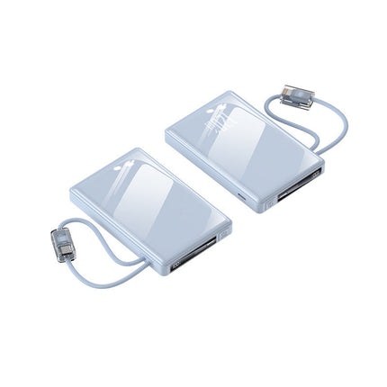 Portable Charger | Power Bank with Integrated Cables & Fast Charging | Compact Design for On-the-Go Convenience 3