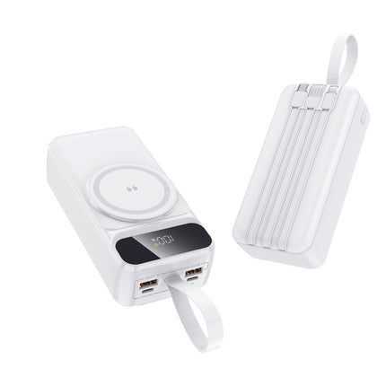 Portable Charger | Wireless Power Bank with Smart Charging & Digital Display | High Capacity for On-the-Go Convenience 0