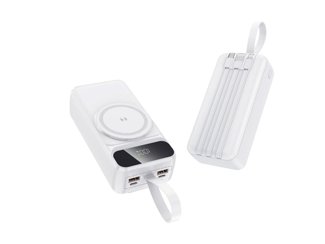 Portable Charger | Wireless Power Bank with Smart Charging & Digital Display | High Capacity for On-the-Go Convenience 0