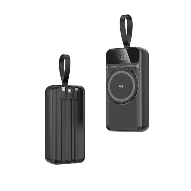 Portable Charger | Wireless Power Bank with Smart Charging & Digital Display | High Capacity for On-the-Go Convenience 1