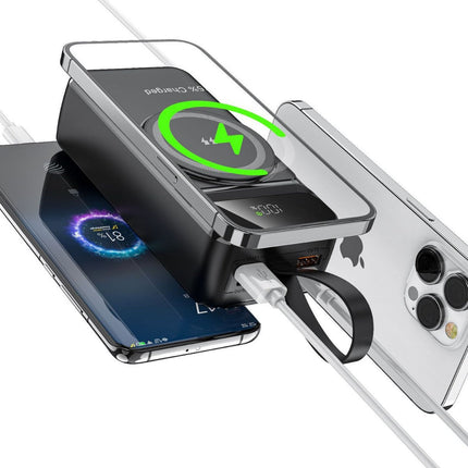 Portable Charger | Wireless Power Bank with Smart Charging & Digital Display | High Capacity for On-the-Go Convenience 3
