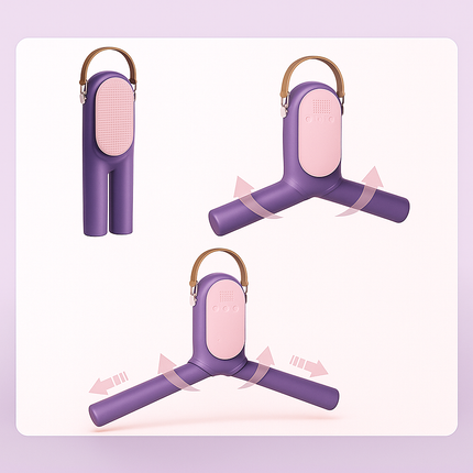 Portable Clothes Dryer | Quick Drying & Lightweight Foldable Design for Travel 2