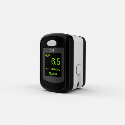 Portable Digital Oximeter | Compact Blood Oxygen Monitor with Quick Readings | Ideal for Home and Travel Health Tracking 0