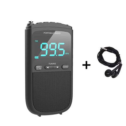 Portable Emergency Radio | AM/FM Weather Radio with 10+ Hour Battery Life | Compact Design for Outdoor Safety 6
