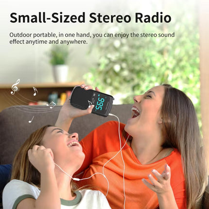 Portable Emergency Radio | AM/FM Weather Radio with 10+ Hour Battery Life | Compact Design for Outdoor Safety 7