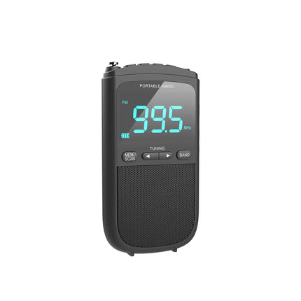 Portable Emergency Radio | AM/FM Weather Radio with 10+ Hour Battery Life | Compact Design for Outdoor Safety 8