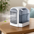 Portable Evaporative Cooler Fan with Oscillation & Quiet Operation for Personal Comfort 0