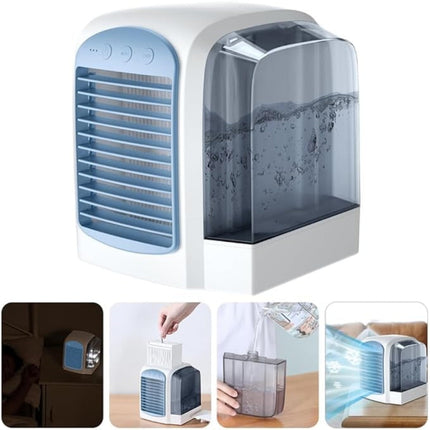 Portable Evaporative Cooler Fan with Oscillation & Quiet Operation for Personal Comfort 2