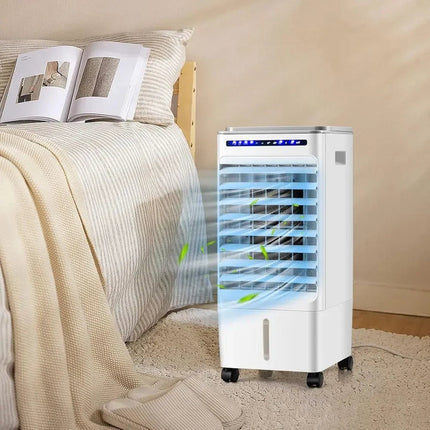 Portable Evaporative Cooler | Air Cooling Fan with Remote Control | Compact Design for Home and Office Comfort 1