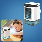 Portable Evaporative Cooler | Quiet 12W Fan with 900ml Tank | Efficient Cooling for Small Spaces 0