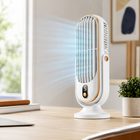 Portable Fan Series | Battery Operated Handheld Fan with USB Rechargeable Feature | Personal Cooling for Home and Travel 0