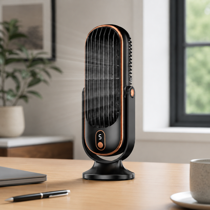 Portable Fan Series | Battery Operated Handheld Fan with USB Rechargeable Feature | Personal Cooling for Home and Travel 6