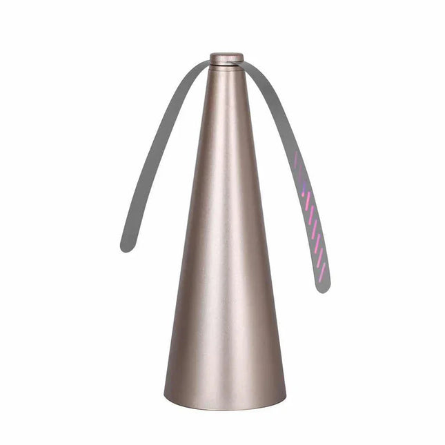Portable Fly Repellent Fan with USB Power & Battery Operation | Ideal for Outdoor Dining and Insect Control 0