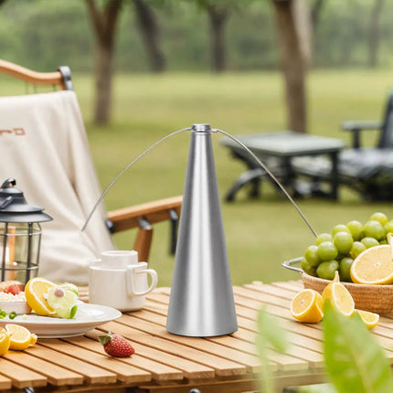 Portable Fly Repellent Fan with USB Power & Battery Operation | Ideal for Outdoor Dining and Insect Control 2