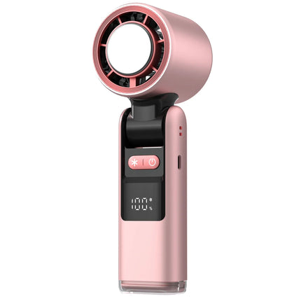 Portable Folding Hand Fan with 100 Speed Settings & Digital Display | Compact Cooling Solution for On-the-Go Comfort 3