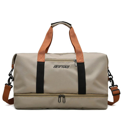 Gym Bag with Shoe Compartment, Travel Duffel Bag – image 4
