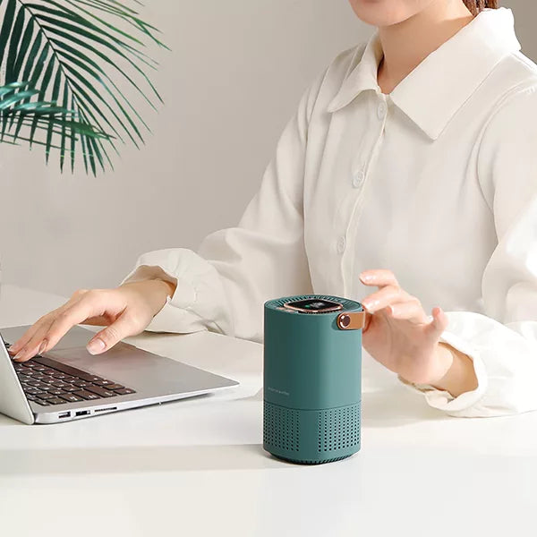 HEPA Air Purifier for Allergies, Portable Air Purifier with 3 Stage Filtration, Compact Air Purifier for Office and Car_01
