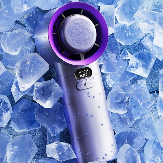 Portable Hand Fan | Mini Handheld Fan with Instant Cooling Technology | Lightweight Design for On-the-Go Relief 0