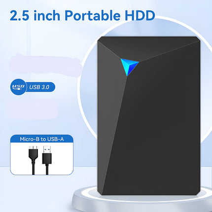 Portable Hard Drive | External USB Storage with Fast Data Transfer | Compact Design for Easy File Management 1