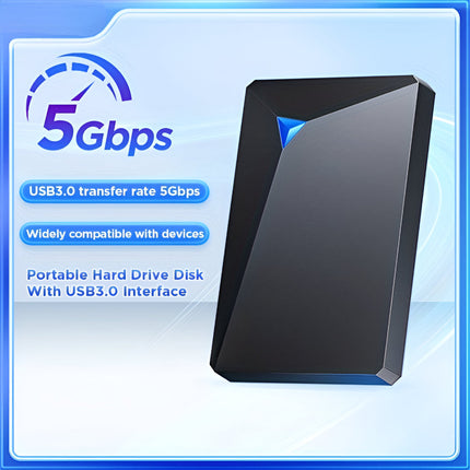 Portable Hard Drive | External USB Storage with Fast Data Transfer | Compact Design for Easy File Management 2