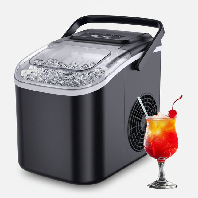 Portable Ice Maker | Countertop Bullet Ice Machine with Fast Production | Compact Design for Home and Outdoor Use 0