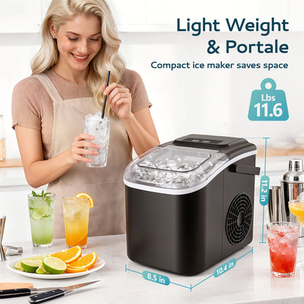Portable Ice Maker | Countertop Bullet Ice Machine with Fast Production | Compact Design for Home and Outdoor Use 5