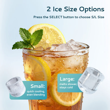 Portable Ice Maker | Countertop Bullet Ice Machine with Fast Production | Compact Design for Home and Outdoor Use 7