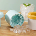 Portable Ice Maker | Silicone Ice Cube Tray with Easy Fill Design | Compact Solution for Refreshing Drinks 0