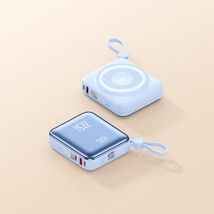 Portable Induction Power Bank | Wireless Charger with LED Display | Fast Charging for On-the-Go Use 7