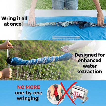 Portable Manual Laundry Wringer with Hand Crank for Fast Water Removal | Lightweight and Compact for Travel 1