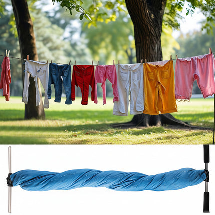 Portable Manual Laundry Wringer with Hand Crank for Fast Water Removal | Lightweight and Compact for Travel 2