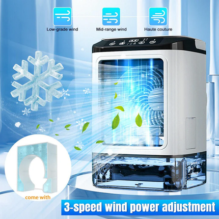 Portable Mini Air Conditioner with Adjustable Fan Speed | Compact Cooling Solution for Personal Spaces 5