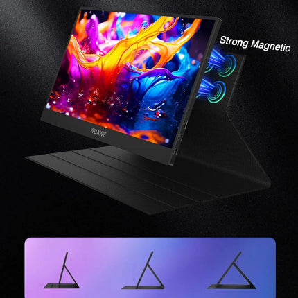 Portable Monitor | 14 Slim Travel Display with 1080P Resolution | Lightweight Design for On-the-Go Productivity 1