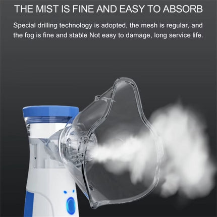 Portable Nebulizer Machine with Quiet Operation | Compact Inhalation Device for On-the-Go Breathing Relief 3