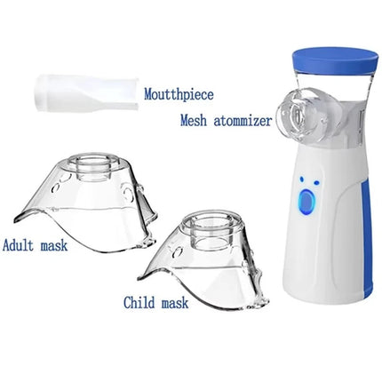 Portable Nebulizer Machine with Quiet Operation | Compact Inhalation Device for On-the-Go Breathing Relief 7