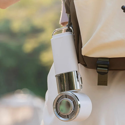 Portable Neck Fan with Power Bank & Adjustable Speed for Ultimate Comfort | Hands-Free Cooling for On-the-Go Relief 3