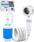 Portable Outdoor Shower | USB Rechargeable with Adjustable Spray Settings | Ideal for Camping and Pet Bathing 0