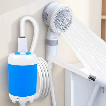 Portable Outdoor Shower | USB Rechargeable with Adjustable Spray Settings | Ideal for Camping and Pet Bathing 7