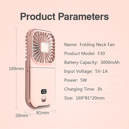 Portable Phone Holder with Cooling Fan & Rechargeable Battery for Summer Comfort 3