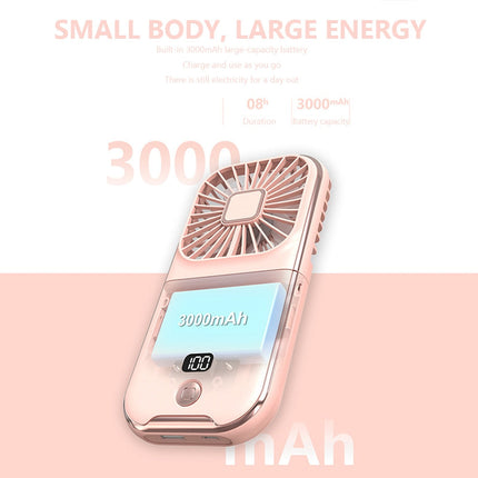 Portable Phone Holder with Cooling Fan & Rechargeable Battery for Summer Comfort 7