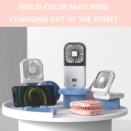 Portable Phone Holder with Cooling Fan & Rechargeable Battery for Summer Comfort 8