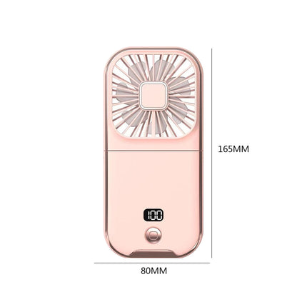 Portable Phone Holder with Cooling Fan & Rechargeable Battery for Summer Comfort 9