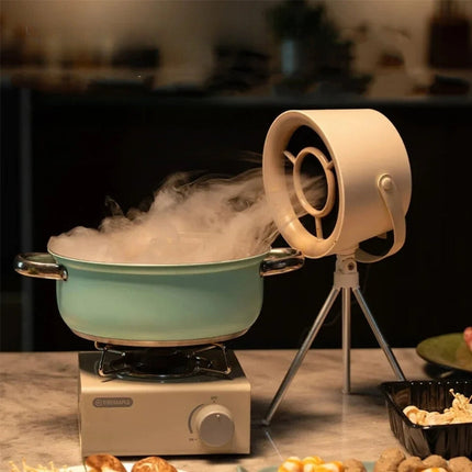 Portable Desktop Range Hood with USB Charging | Powerful Suction for Clean Cooking Fumes and Odors