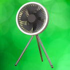Portable Rechargeable Fan with LED Light & Power Bank Functionality | Compact Design for Travel and Outdoor Use 0