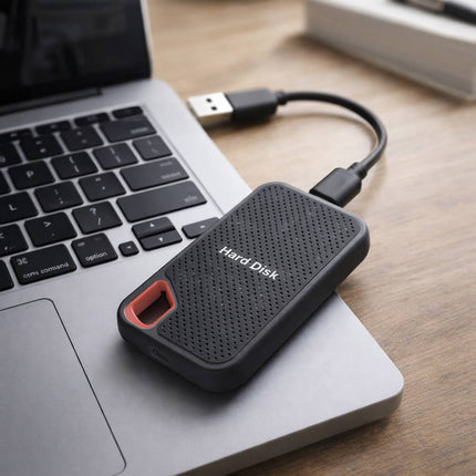Portable SSD Drive | High-Speed External Storage with Durable Design | Compact Solution for File Transfer 1