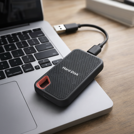 Portable SSD External Hard Drive with High-Speed USB-C | Compact Design for Fast Data Transfer 2