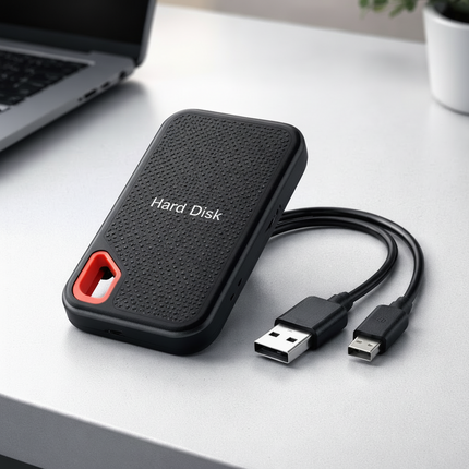 Portable SSD External Hard Drive with High-Speed USB-C | Compact Design for Fast Data Transfer 3