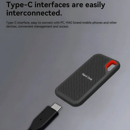 Portable SSD External Hard Drive with High-Speed USB-C | Compact Design for Fast Data Transfer 6