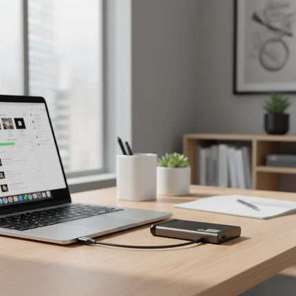Portable SSD Storage Drive | Slim Design with High-Speed Data Transfer | Ideal for Everyday File Backup 2